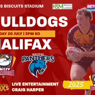 Event image BULLDOGS v HALIFAX PANTHERS