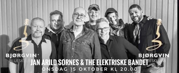 Event image Bjørgvin Bluesklubb, Jan Arild Sørnes & The Elektriske Bandet