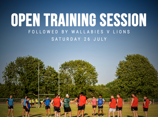 Event image Open training session
