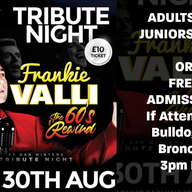 Event image FRANKIE VALLI Live at The Bulldogs