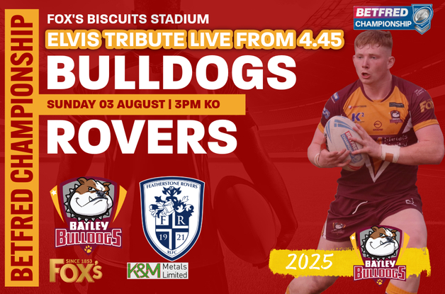 Event image BULLDOGS v FEATHERSTONE ROVERS