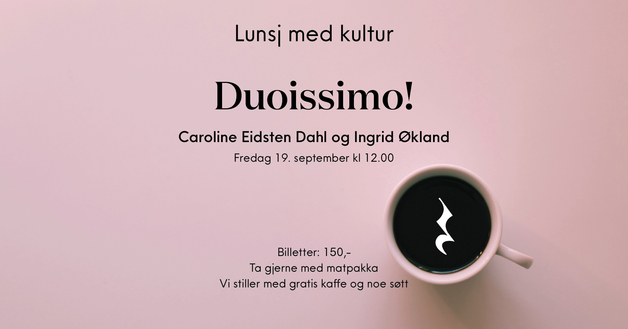 Event image Lunsj med kultur: Konsert: Duoissimo!