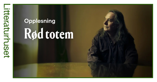 Event image Opplesning: «Rød totem» av Ingvar Ambjørnsen