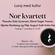 Event image Quartet series – Nor kvartetten