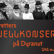 Event image 3-retters FJELLKONSERT på Dyranut 1245 moh