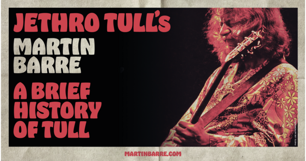 Event image Jethro Tull’s Martin Barre and Band – A BRIEF HISTORY OF TULL