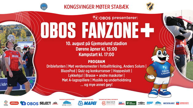 Event image KONGSVINGER - STABÆK | OBOS-LIGAEN 2025