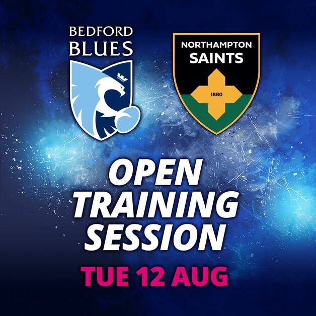 Event image Open Training Session - Bedford Blues & Northampton Saints