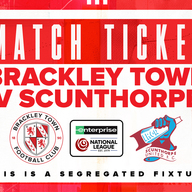 Event image Brackley Town v Scunthorpe United FC – Enterprise National League – Saturday 30th August 2025 - KO 5.30pm