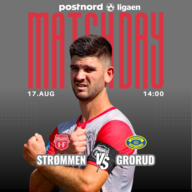 Event image POSTNORD-LIGAEN 2025 | STRØMMEN - GRORUD | 17.AUGUST KL. 14.00
