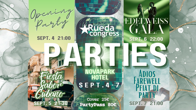 Event image PARTY PASS & COVER PARTIES - SALSANOR RUEDA CONGRESS 2025 IN GRAZ