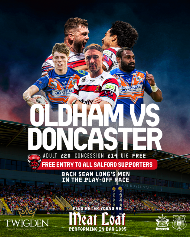 Event image Oldham RLFC v Doncaster RLFC