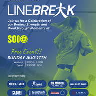 Event image LINE BREAK by The 大 Collection - Workout, Panel, Discussion + Q&A !