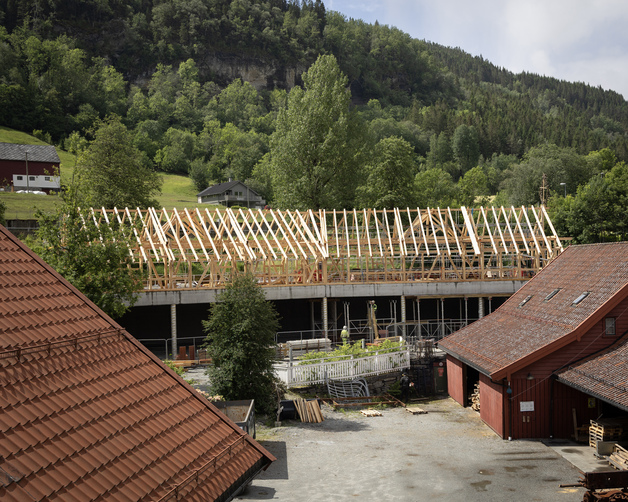 Event image Kurs i enkelkrum taktekking   – Tradisjon, teknikk og taktekkerkunst i særklasse 