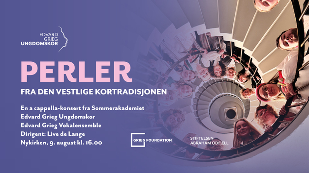 Event image Edvard Grieg Ungdomskor Sommerakademiet konsert 2025