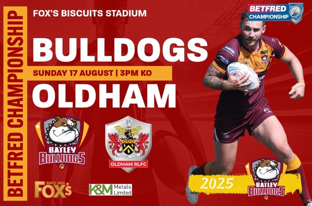 Event image BULLDOGS v OLDHAM