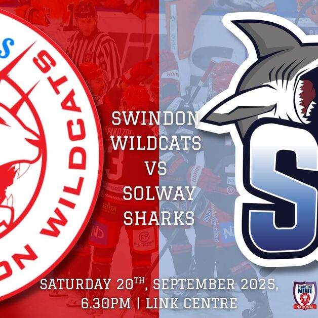 Event image LIVE STREAM - Swindon Wildcats v Solway Sharks F/0 18:30
