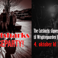 Event image The Catsharks // Releasekonsert, Wrightegaarden, John G Scene