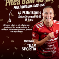 Event image Piteå IF DFF vs IFK Norrköping 