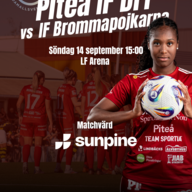 Event image Piteå IF DFF vs IF Brommapojkarna