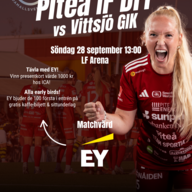 Event image Piteå IF DFF vs Vittsjö GIK