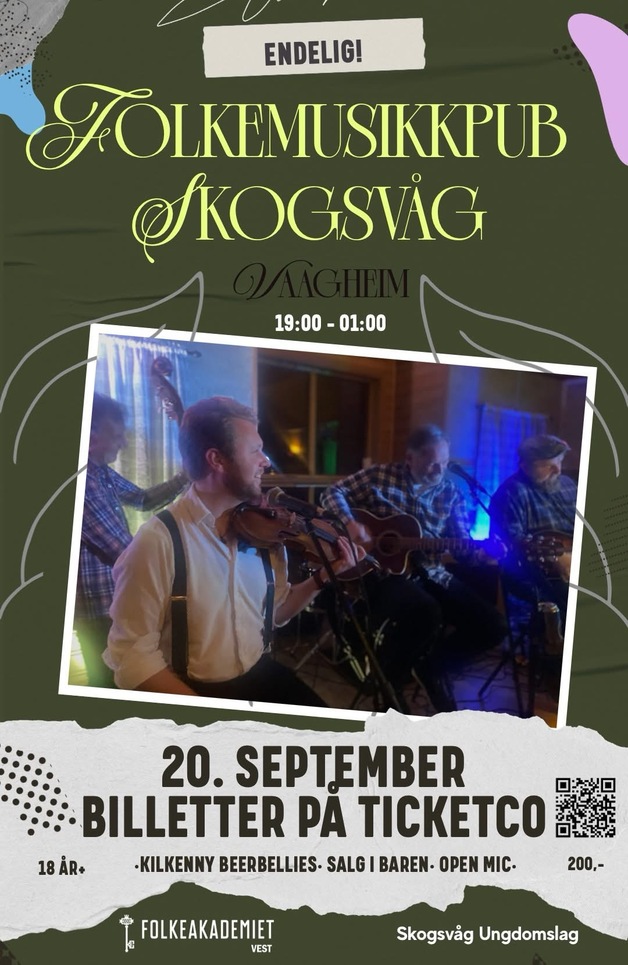 Event image Folkemusikkpub i Skogsvåg