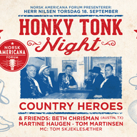 Event image  Honky Tonk Night - Norsk Americana Forum