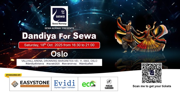 Event image Dandiya for SEWA 2025