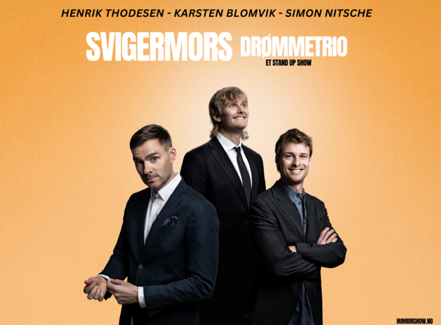 Event image STANDUPSHOW //  "SVIGERMORS DRØMMETRIO" // FREDAG 12/12-25