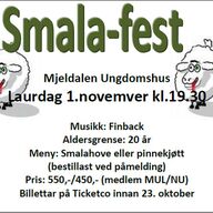 Event image Smalafest 1. november kl 19:30