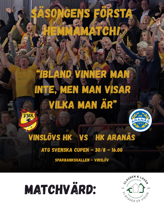 Event image Vinslövs HK vs HK Aranäs