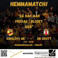 Event image Vinslövs HK vs HK Drott