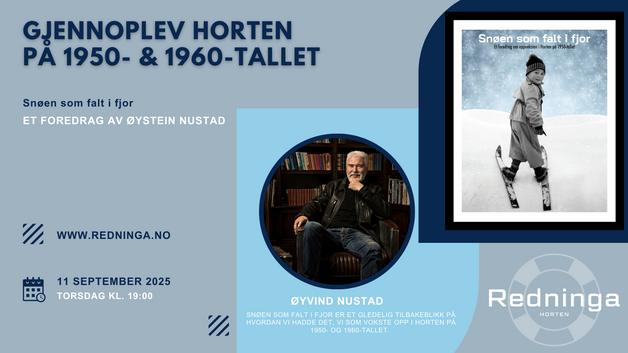 Event image Snøen som falt i fjor // Et foredrag av Øyvind Nustad