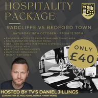 Event image Radcliffe FC v Bedford Town (Hospitality)