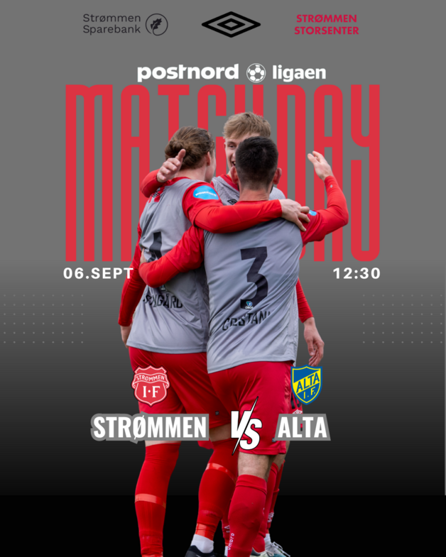 Event image POSTNORD-LIGAEN 2025 | STRØMMEN - ALTA | 6.SEPTEMBER KL.12.30