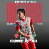 Event image POSTNORD-LIGAEN 2025 | STRØMMEN - ALTA | 6.SEPTEMBER KL.12.30