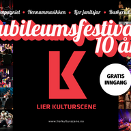 Event image Jubileumsfestival: Lier kulturscene 10 år! 
