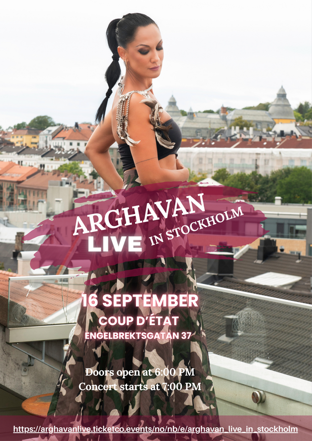 Event image Arghavan live in Stockholm!