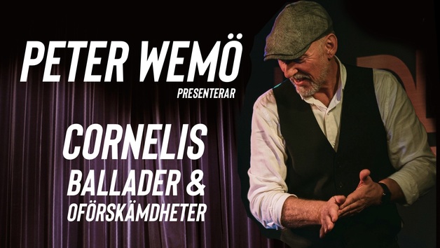 Event image Cornelis ballader - Peter Wemö på Kaffka 23.10. kl. 19