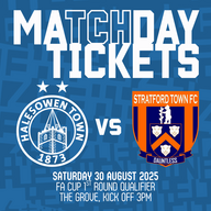 Event image Halesowen Town FC vs Stratford Town (FA Cup)