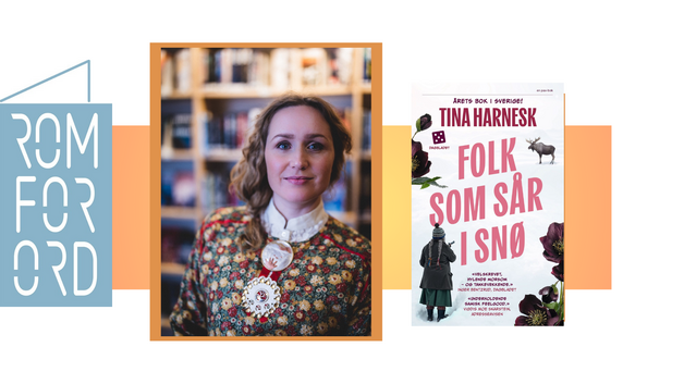 Event image Folk som sår i snø // Bokprat om samisk forteljekunst