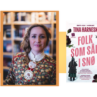 Event image Folk som sår i snø // Bokprat om samisk forteljekunst