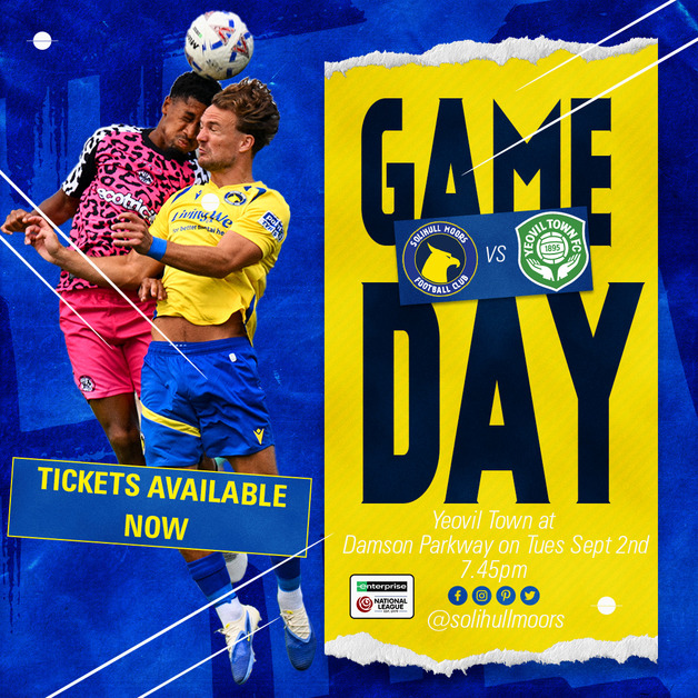 Event image Solihull Moors v Yeovil Town