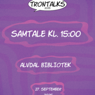 Event image Samtale kl. 15.00 (Fortelling og virkelighet)