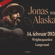 Event image Jonas Alaska slippturné, Wrightegaarden, John G Scene