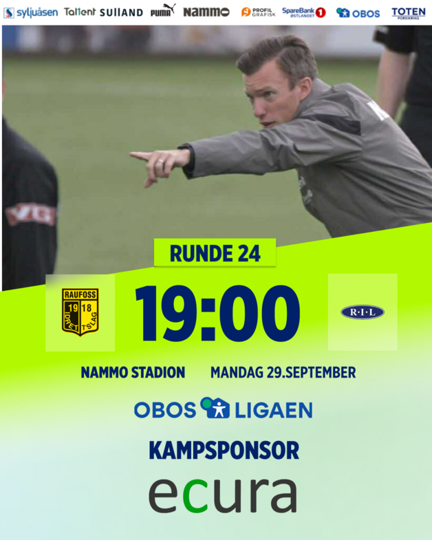 Event image Raufoss - Ranheim Obos-ligaen