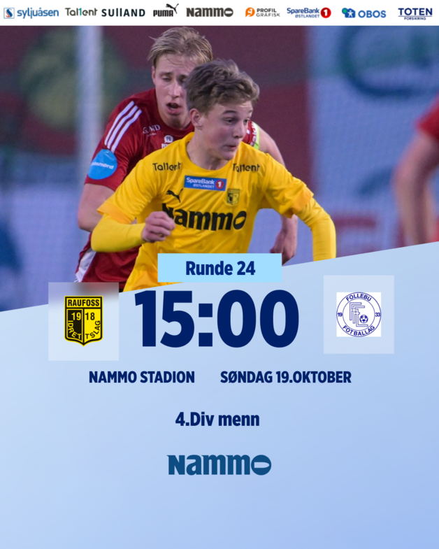 Event image Raufoss 2 - Follebu