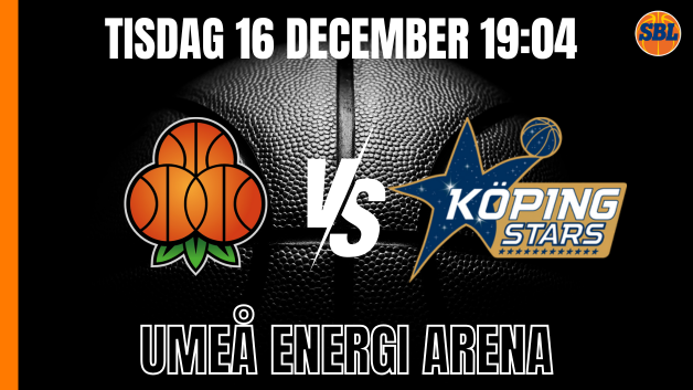 Event image Umeå Basket vs Köping Stars