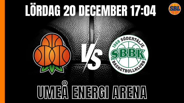 Event image Umeå Basket vs Södertälje