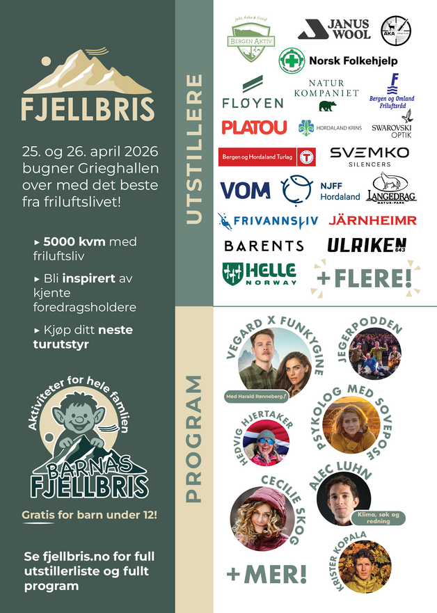 Event image Fjellbris - Vestlandets største friluftsmesse